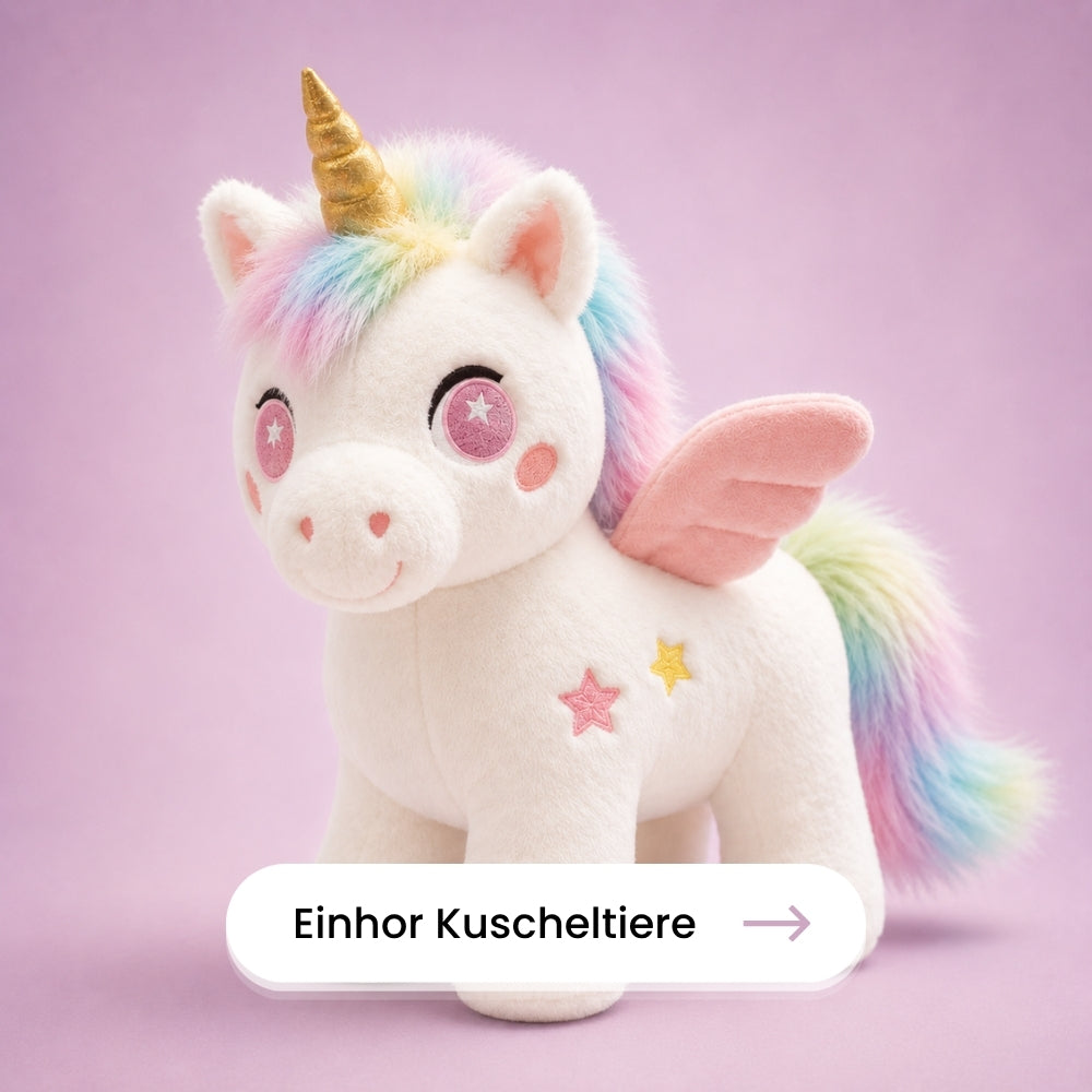 Einhorn Kuscheltier Bild