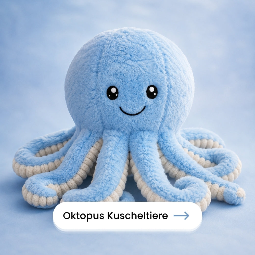 Oktopus Kuscheltier Bild