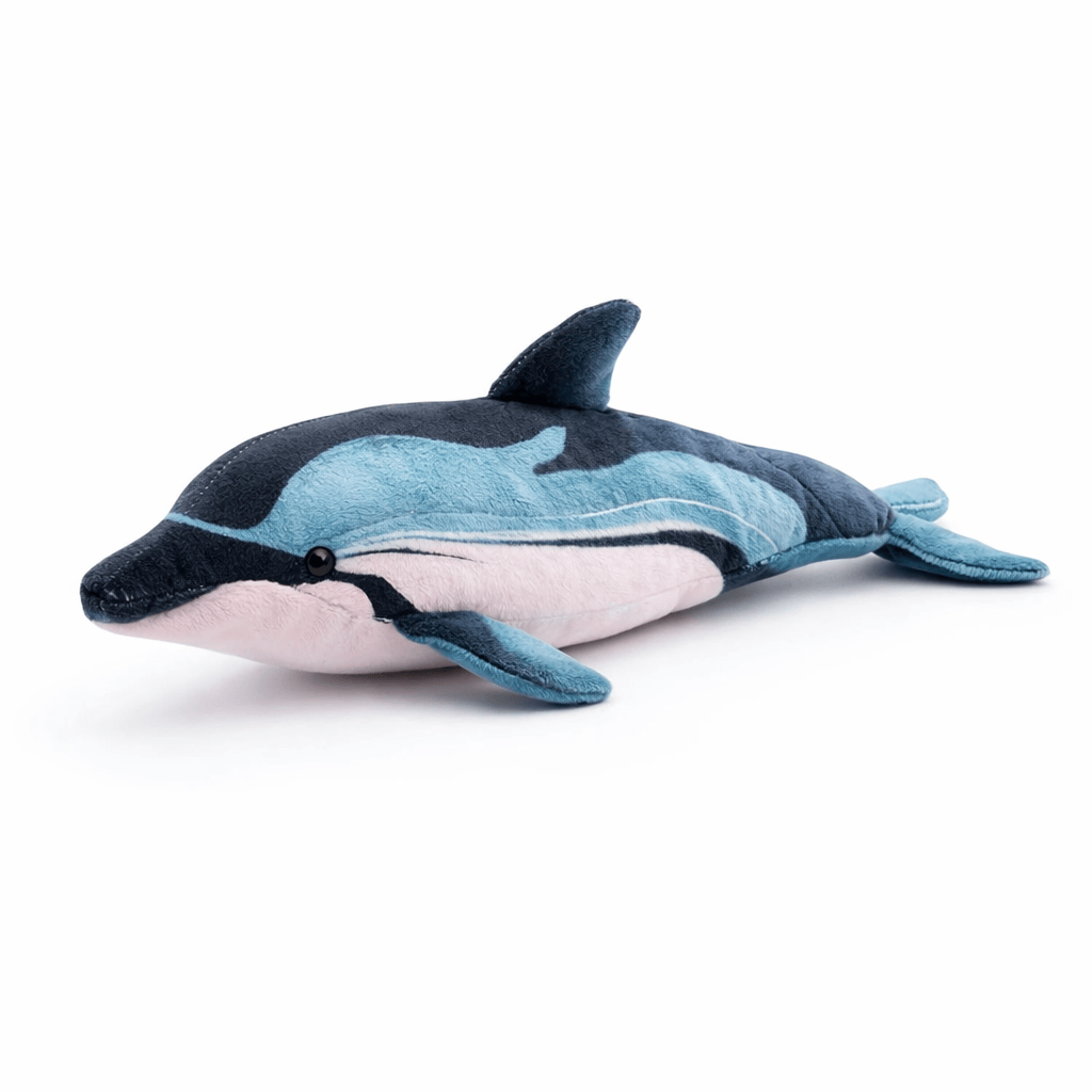 kuscheltierland Blau / 33 cm Realistisches Delphin Kuscheltier Ozean-Deko