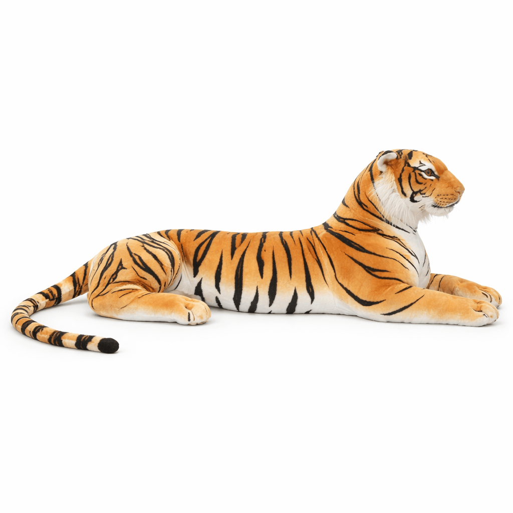 kuscheltierland Riesiges lebensechtes Tiger Kuscheltier