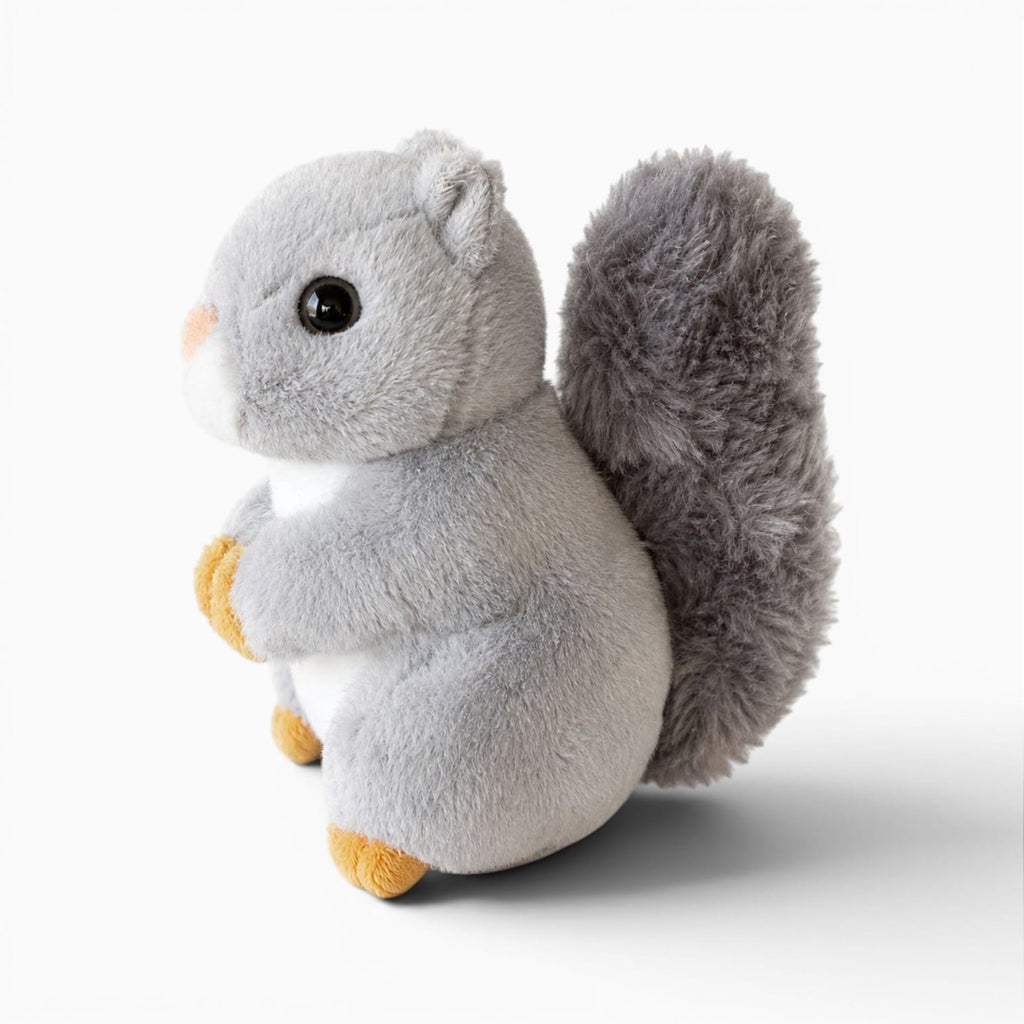 kuscheltierland 12cm squirrel / 9-20cm 12 Styles Standing Shoulder Animal Plush Toy Owl Parrot Bald Eagle Jesus Squirrel Sloth Frog Party Props Birthday Gift