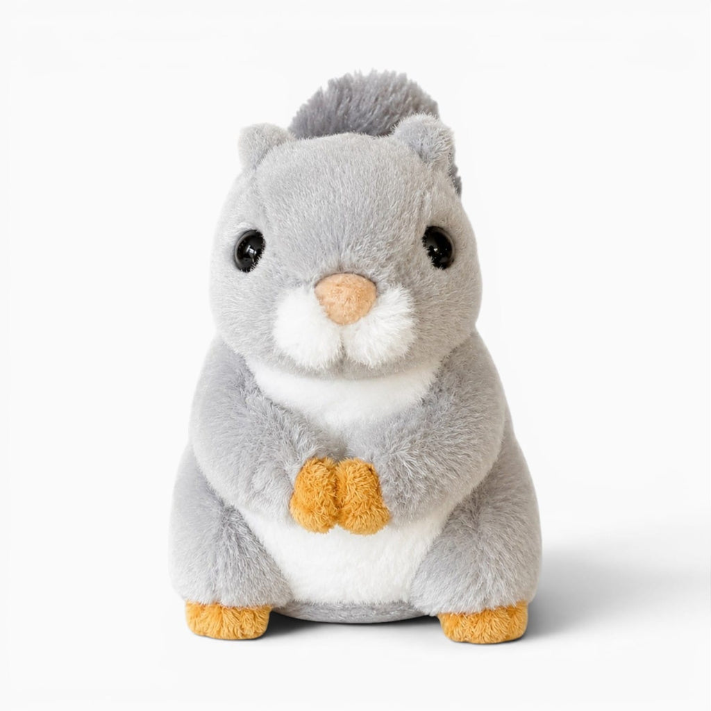 kuscheltierland 12cm squirrel / 9-20cm 12 Styles Standing Shoulder Animal Plush Toy Owl Parrot Bald Eagle Jesus Squirrel Sloth Frog Party Props Birthday Gift