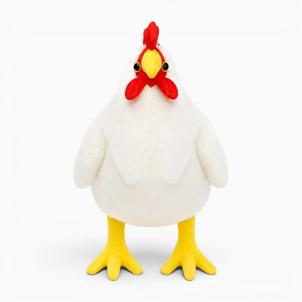 kuscheltierland 20/35/50CM Cute Big Rooster Stuffed Plushie Cock Toy Lifelike Chicken Simulation Chick Doll Toy Children's Gifts Pet Decoration
