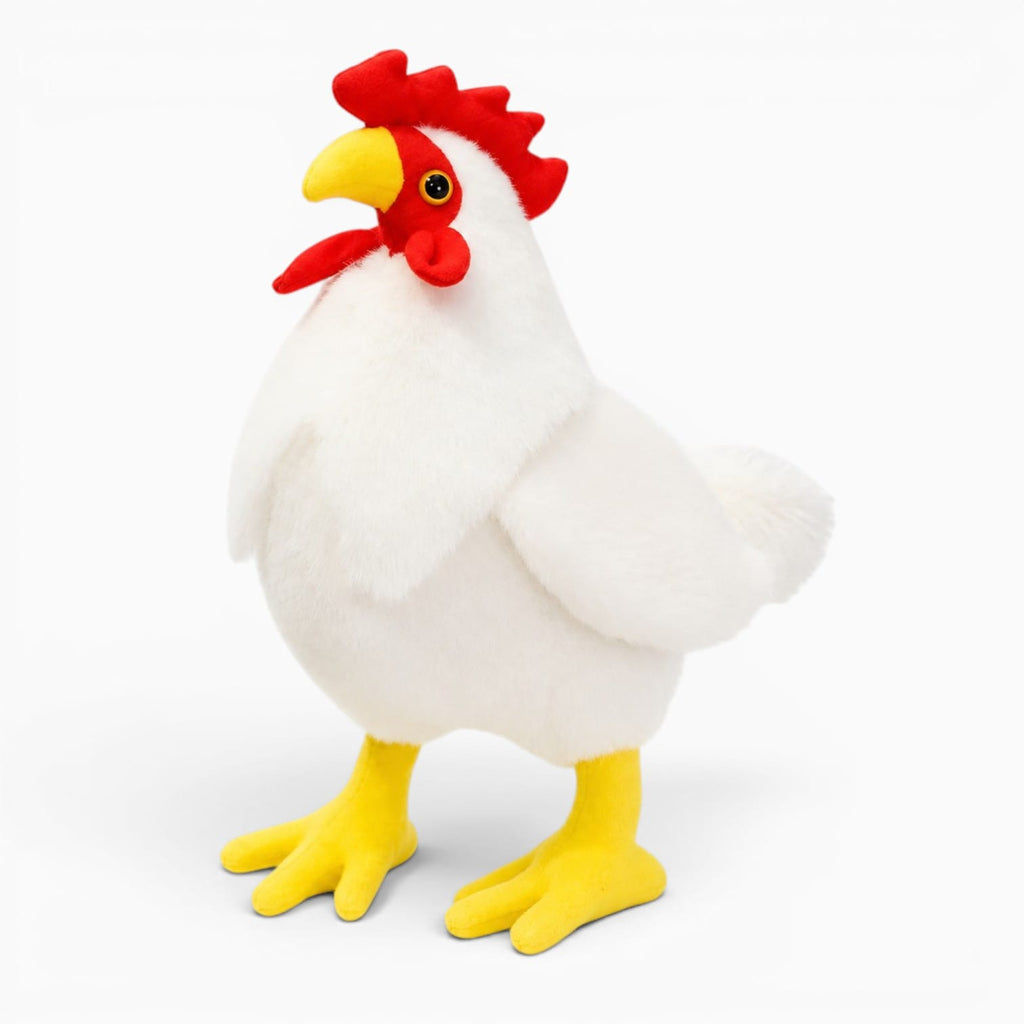 kuscheltierland 20/35/50CM Cute Big Rooster Stuffed Plushie Cock Toy Lifelike Chicken Simulation Chick Doll Toy Children's Gifts Pet Decoration