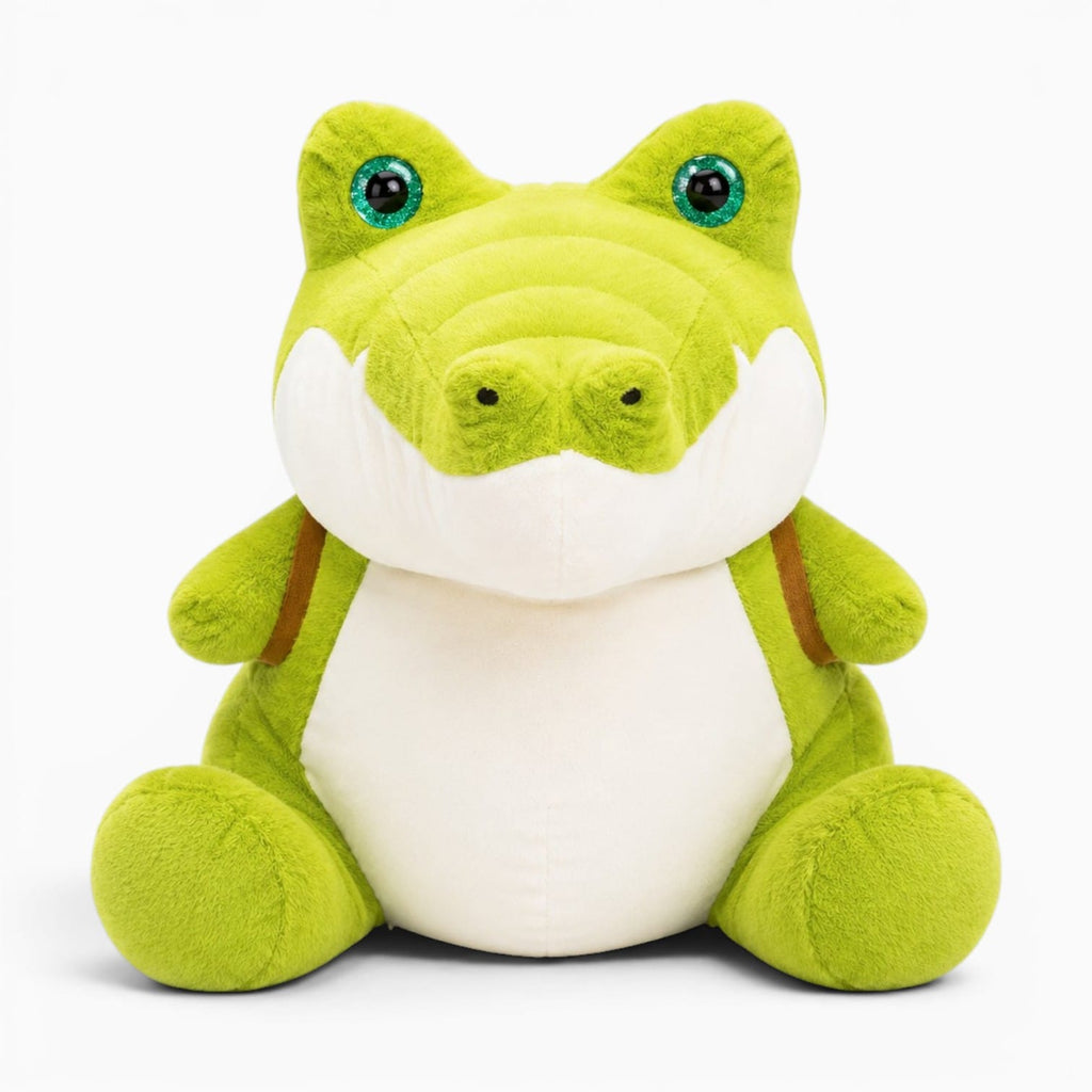 kuscheltierland 20-45CM Kawaii Cartoon Anime Crocodile Plush Toys Kawaii Backpack Crocodile Stuffed Animal Children's Cute Sleeping Doll Gifts