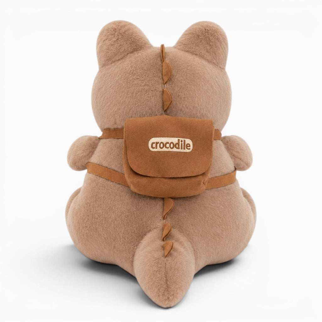 kuscheltierland 20-45CM Kawaii Cartoon Anime Crocodile Plush Toys Kawaii Backpack Crocodile Stuffed Animal Children's Cute Sleeping Doll Gifts