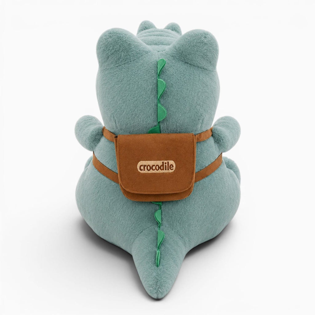 kuscheltierland 20-45CM Kawaii Cartoon Anime Crocodile Plush Toys Kawaii Backpack Crocodile Stuffed Animal Children's Cute Sleeping Doll Gifts