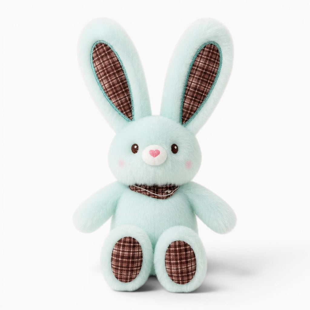 kuscheltierland 30CM / 30cm Latest Pull and Grow Little Rabbit Kawaii Stuffed Plush Toy Handmade Doll Cartoon Anime Cute Children's Birthday Gift Fun Doll