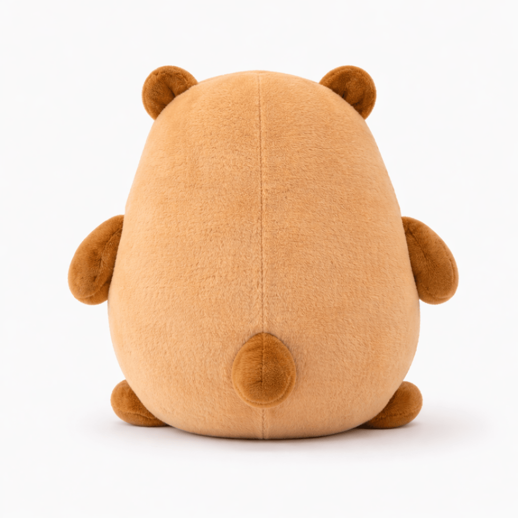 kuscheltierland 30cm Capybara Plüschtier Kissen mit Snack Fach