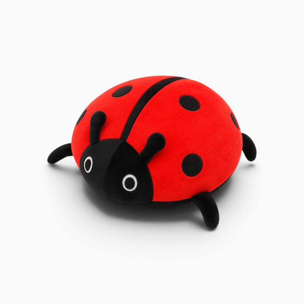 kuscheltierland 35-70cm Cute Colorful Ladybug Plush Toy Soft Ladybird Insect Doll Pillow Cushion Girl Birthday Gift