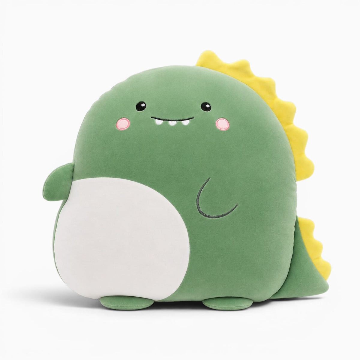 kuscheltierland 40cm Down Cotton Stuffed Forest Animals Plush Doll Squishy Cattle Tiger Alligator Avocado 2-in-1 Flannel Blanket
