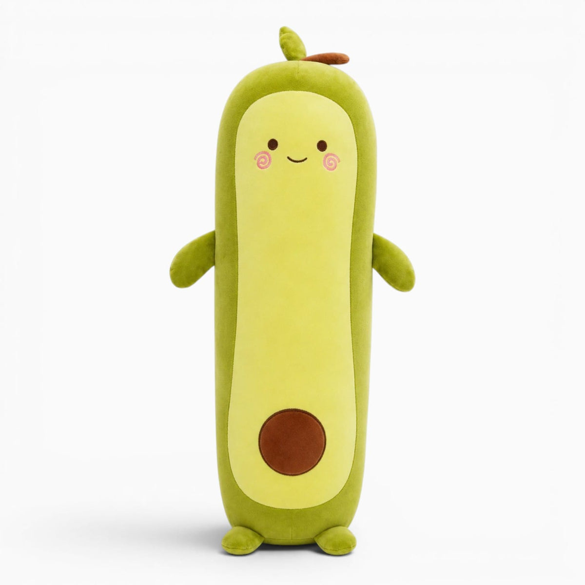 kuscheltierland 65cm Kawaii 35/50/65cm Stuffed Fruit Avocado Doll Avocado Sleeping Green Giant Toy Sleeping Pillow Room Decor