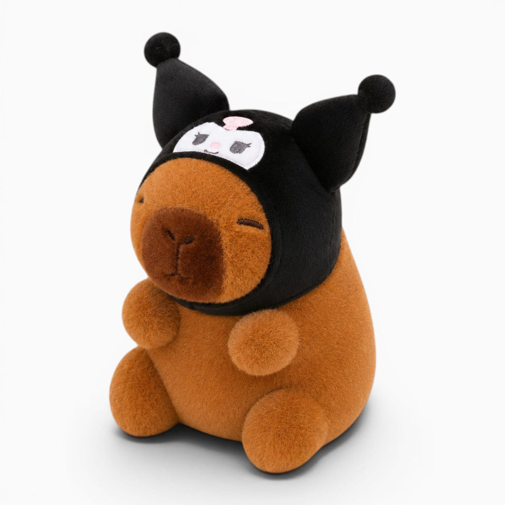 kuscheltierland A Capybara Pendant Cosplay Pokemon Pikachu Plush Toy Keychain Capibara Stitch Sanrio Kuromi Plushies Stuffed Bag Decor Gift
