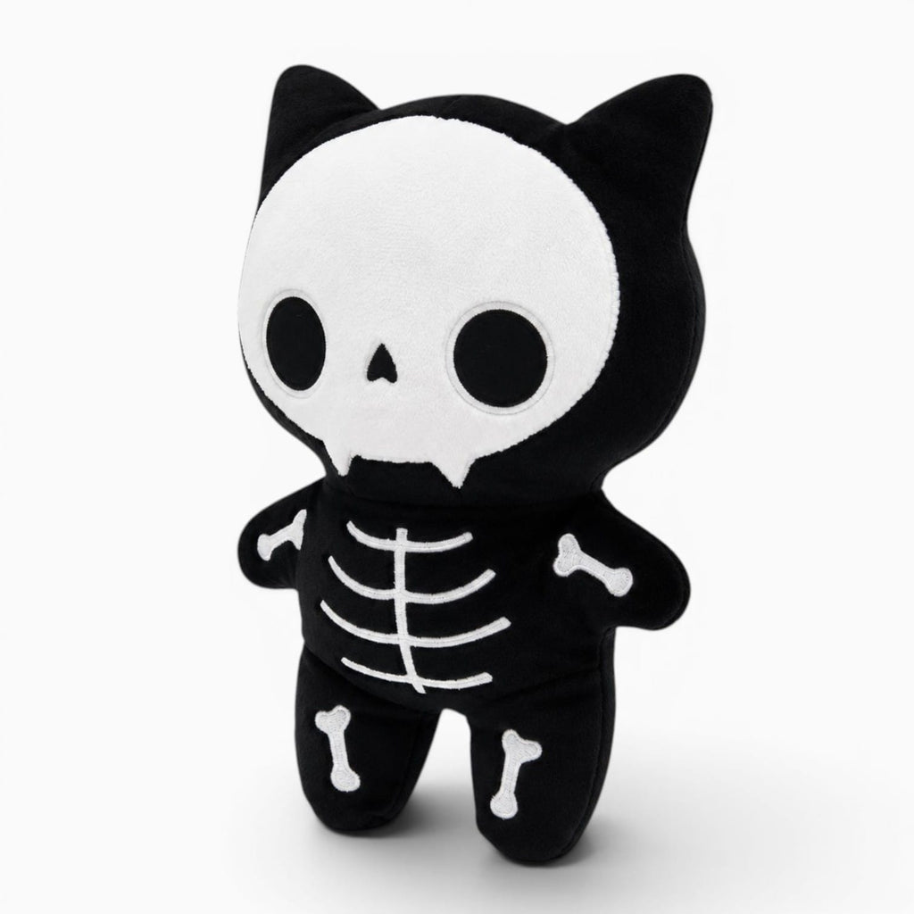 kuscheltierland A Halloween Plushies Mini Lavender Sleepy Bat Plush Toys Cute Cartoon Skeleton Cat Pillow Soft Ghost Models Halloween Kids Gifts