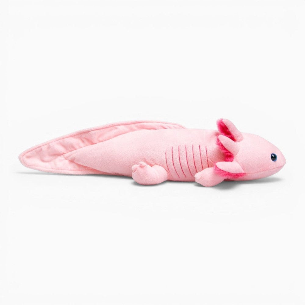 kuscheltierland Axolotl Kuscheltier lang rosa Kuschelkissen