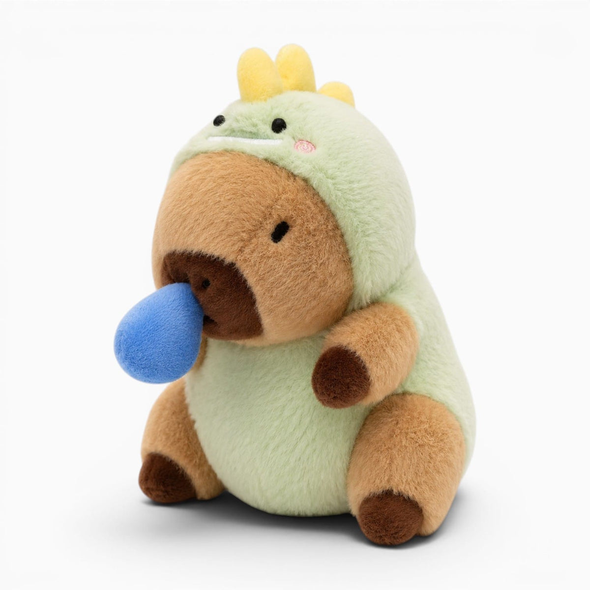kuscheltierland B / 22cm 22cm Cute Capybara Plush Toys Pull the String to Transform into Dinosaur, Rabbit, Shark, Bee, Cockroach Capibara Toys for Kids