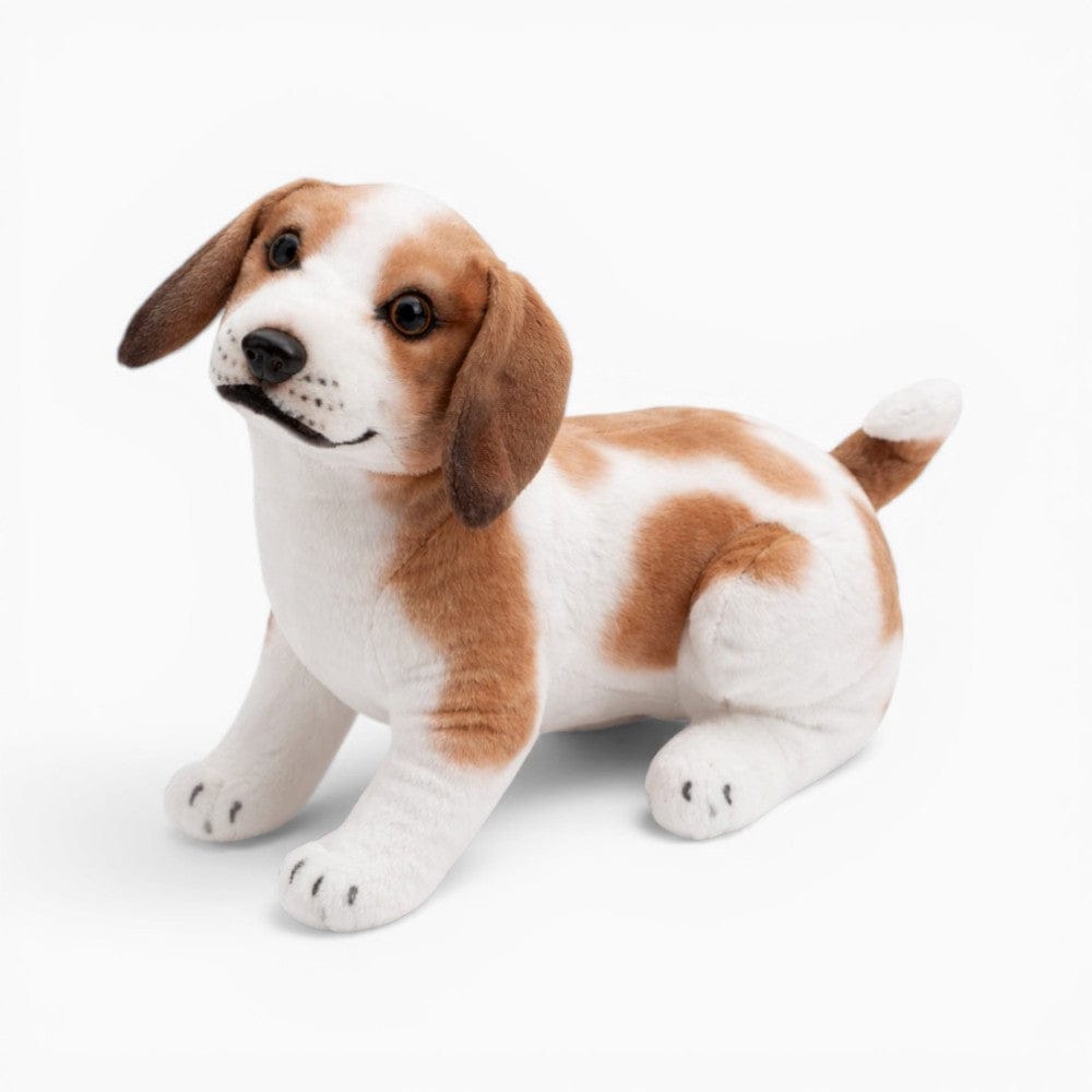 kuscheltierland Beagle Kuscheltier sitzend naturgetreu