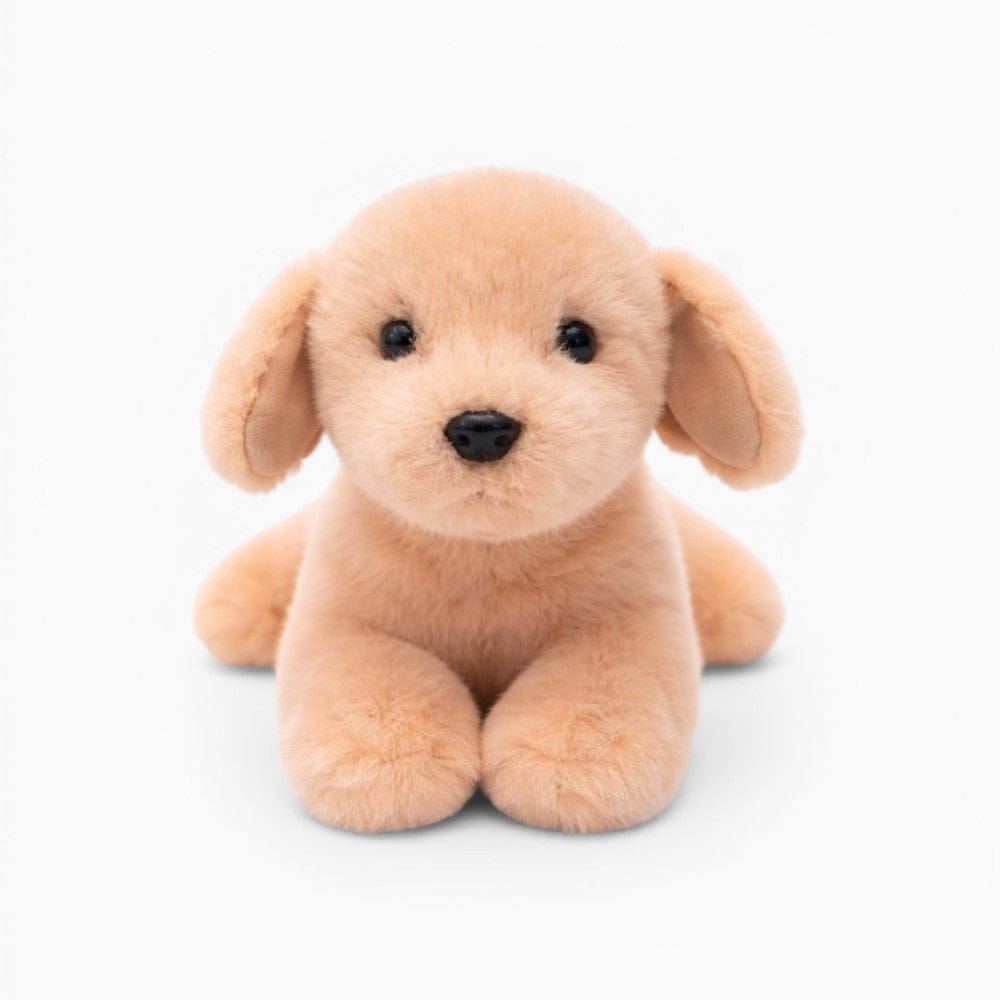kuscheltierland Beige / 20cm Liegender Golden Retriever Welpe Kuscheltier