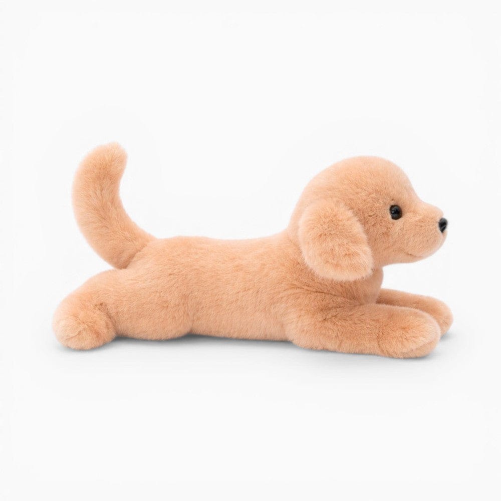 kuscheltierland Beige / 20cm Liegender Golden Retriever Welpe Kuscheltier