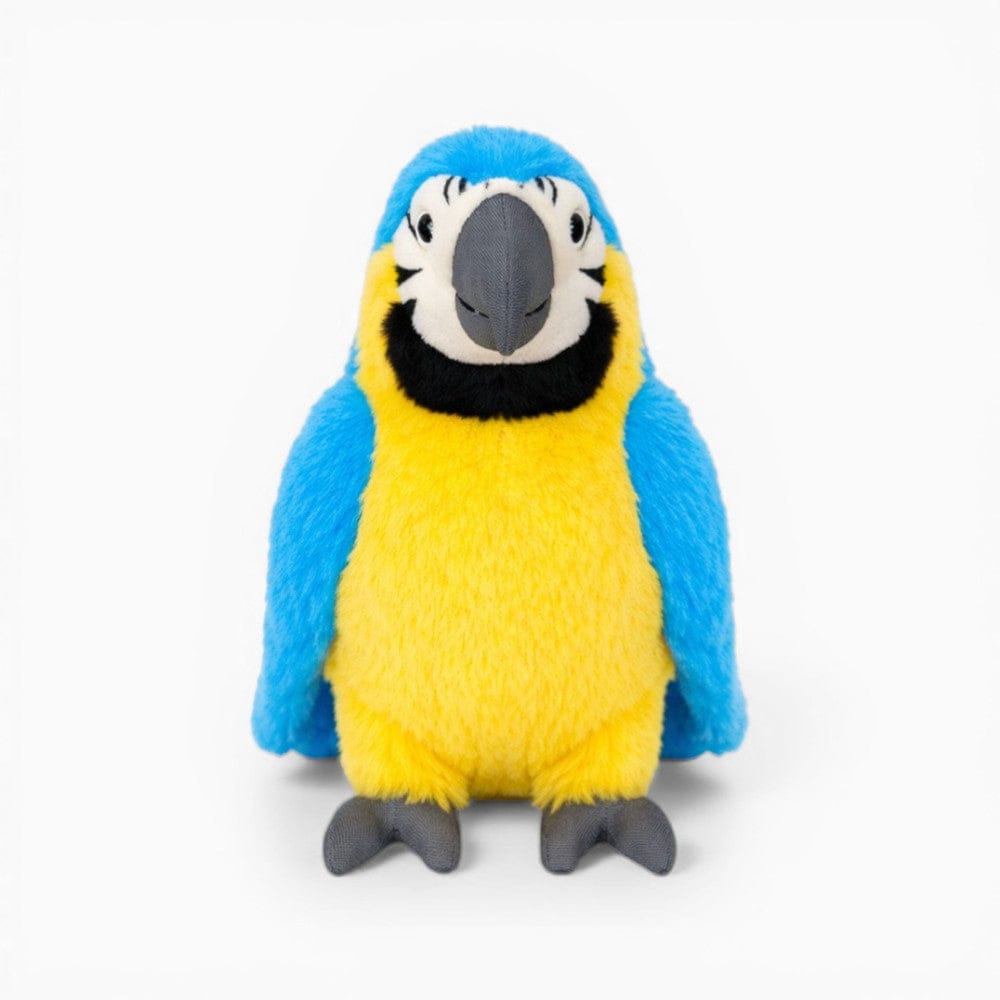 kuscheltierland Blau / 24cm Blauer Ara Papagei Kuscheltier