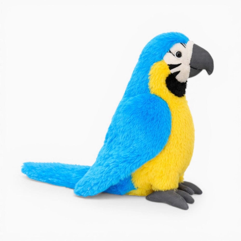 kuscheltierland Blau / 24cm Blauer Ara Papagei Kuscheltier
