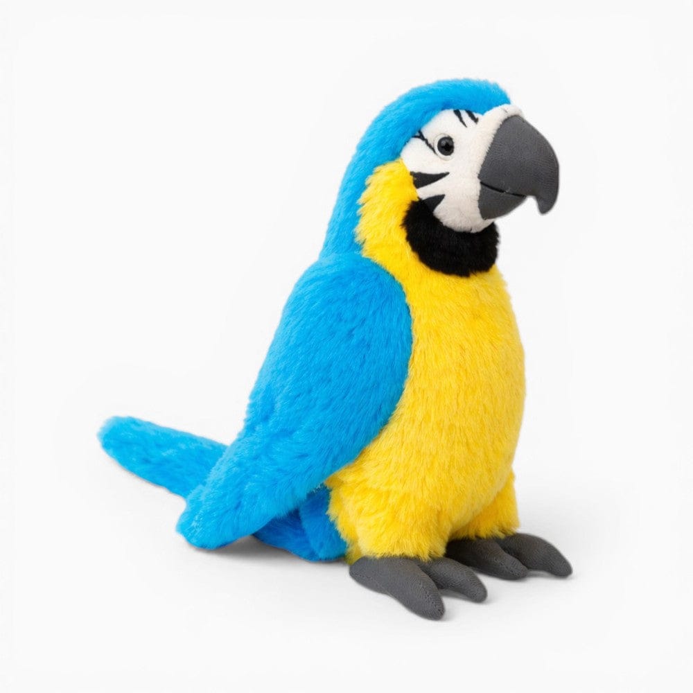kuscheltierland Blau / 24cm Blauer Ara Papagei Kuscheltier