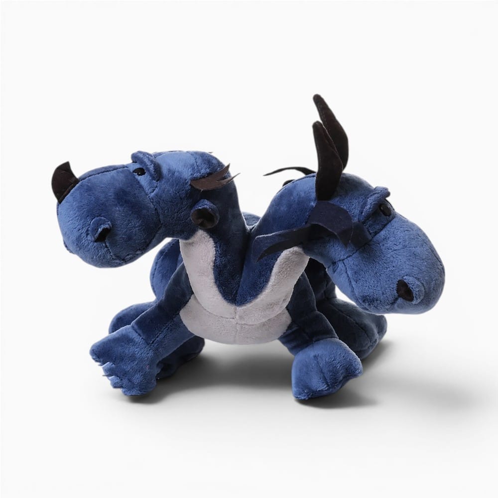 kuscheltierland Blau / 35cm 25CM Kawaii Dinosaur Plush Toys Double-headed Animals Stuffed Dolls Cartonn Anime Two head Dragon For Children Kids Boys Gift
