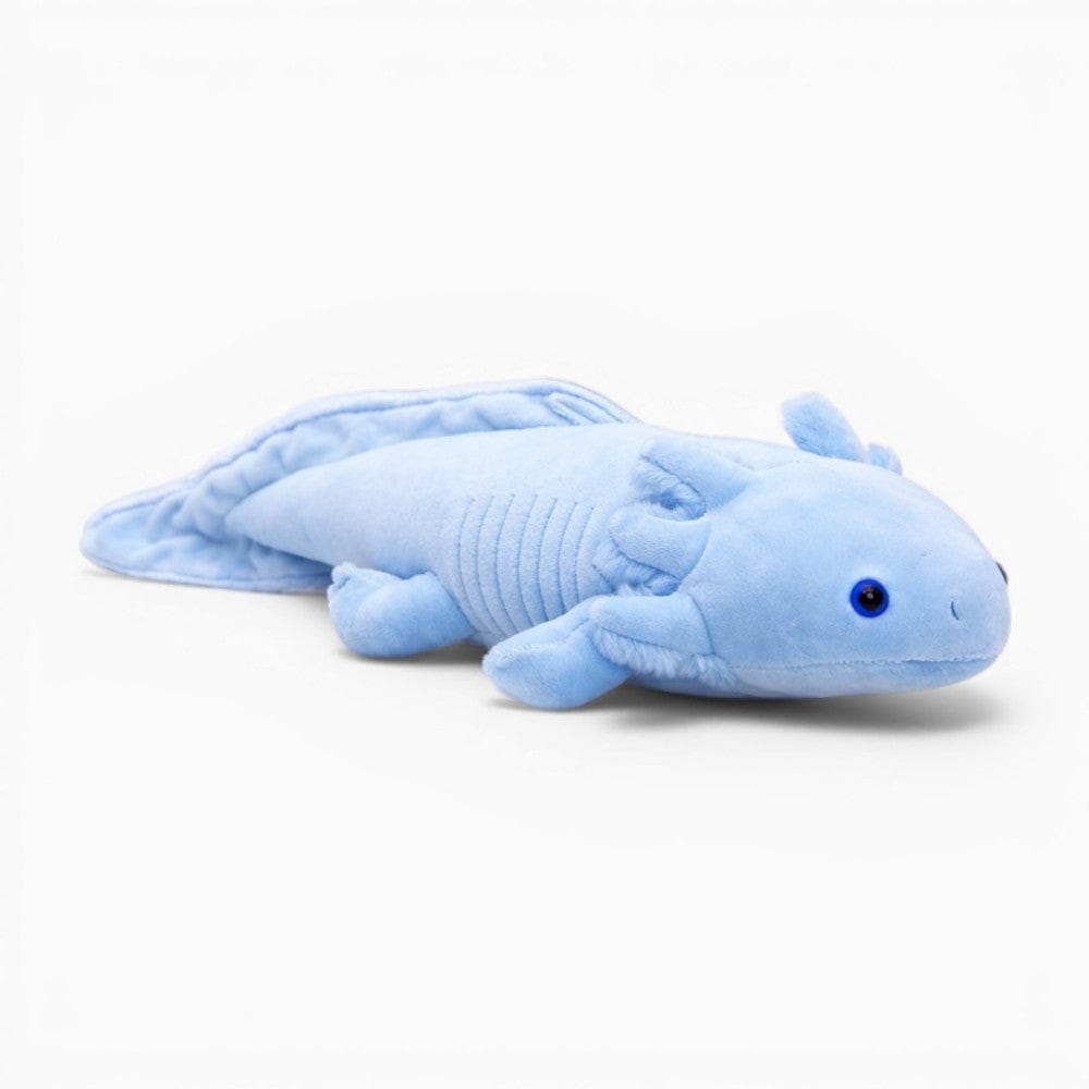 kuscheltierland Blau / 45cm Axolotl Kuscheltier lang blau Kuschelkissen