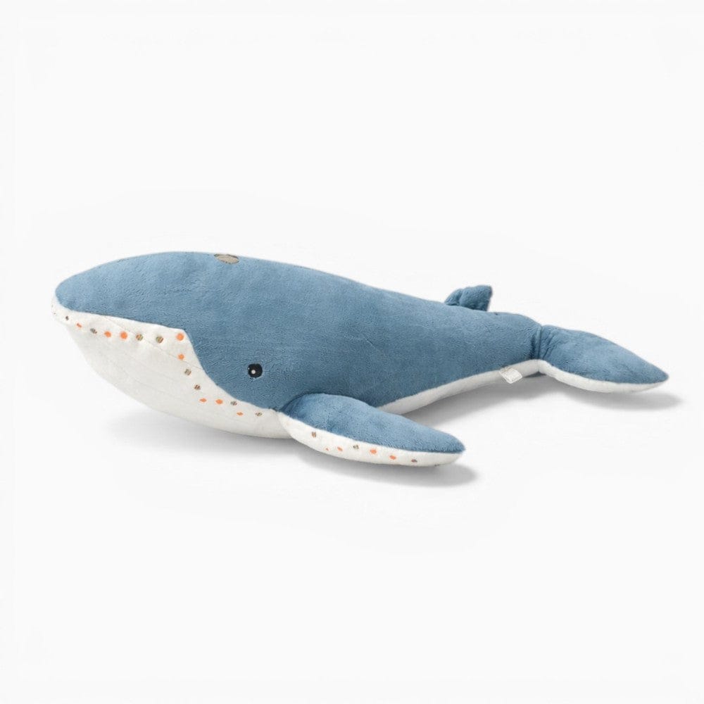 kuscheltierland Blau / 55cm Riesiges Wal Kuscheltier weich