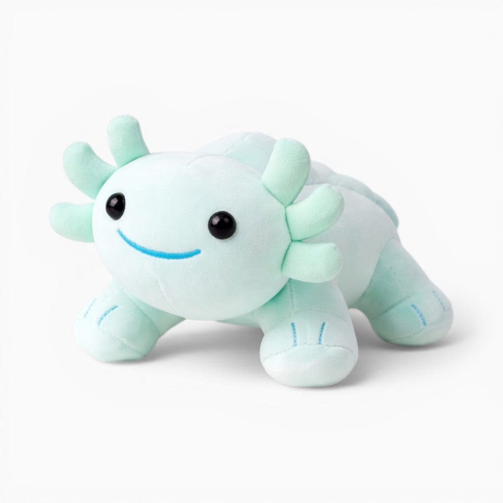 kuscheltierland Blau Axolotl Kuscheltier mintgrün