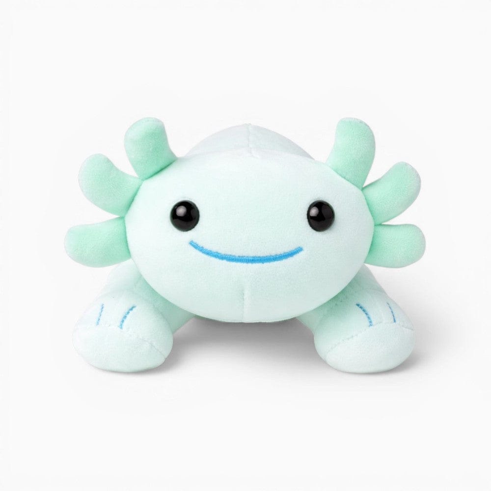 kuscheltierland Blau Axolotl Kuscheltier mintgrün