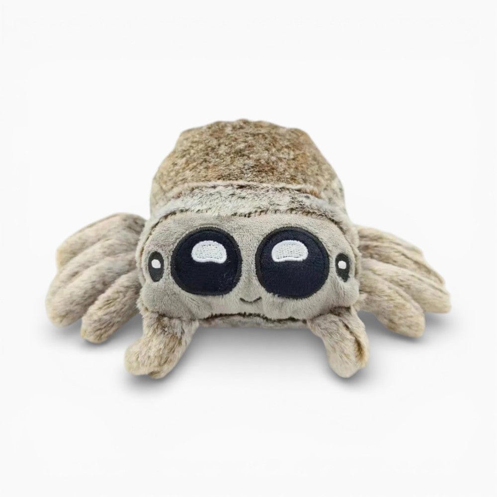 kuscheltierland Braun / 17cm Spinne Kuscheltier niedliches Stofftier mit Kulleraugen