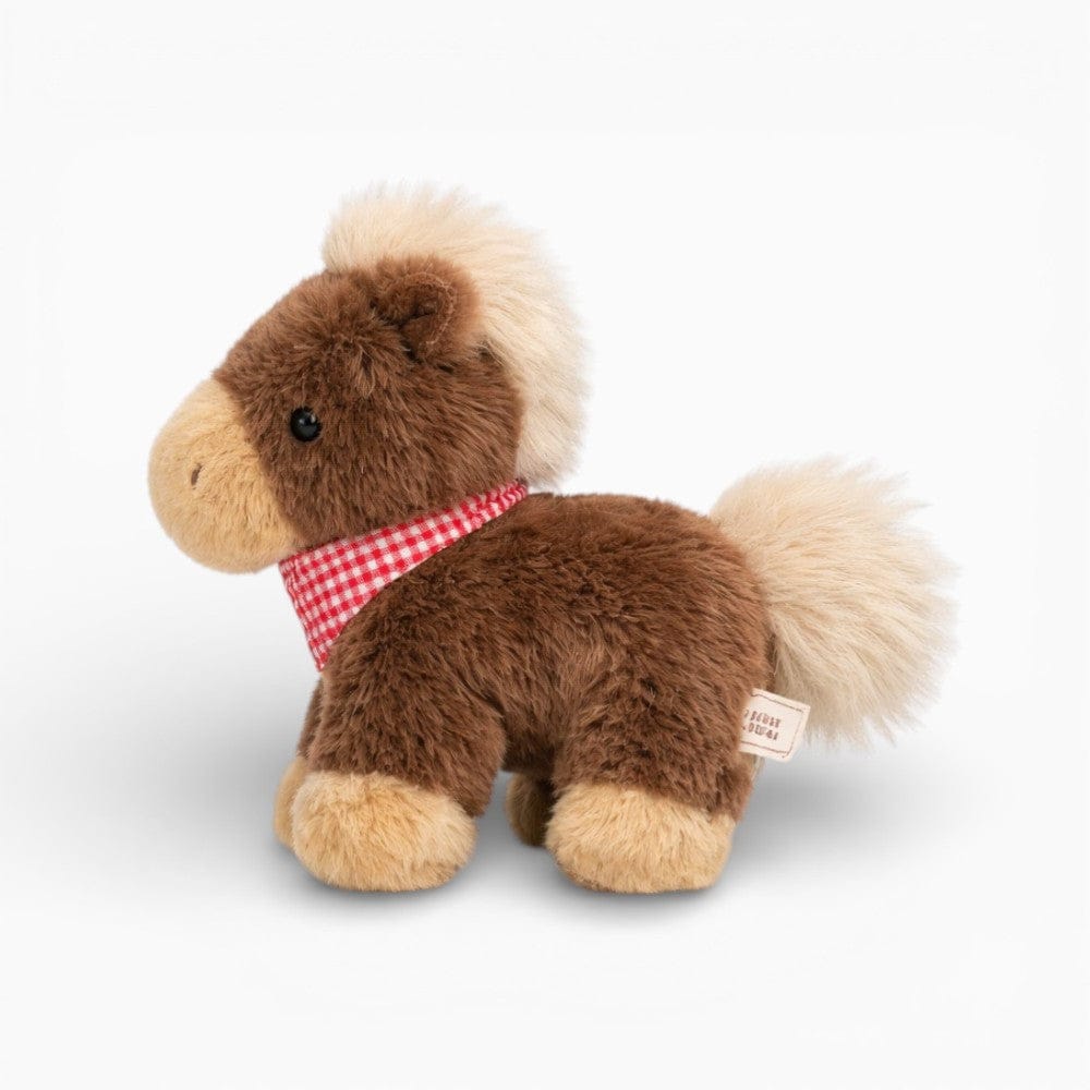 kuscheltierland Braun / 18cm Pferd Kuscheltier niedliche kleine Pferde-Puppe