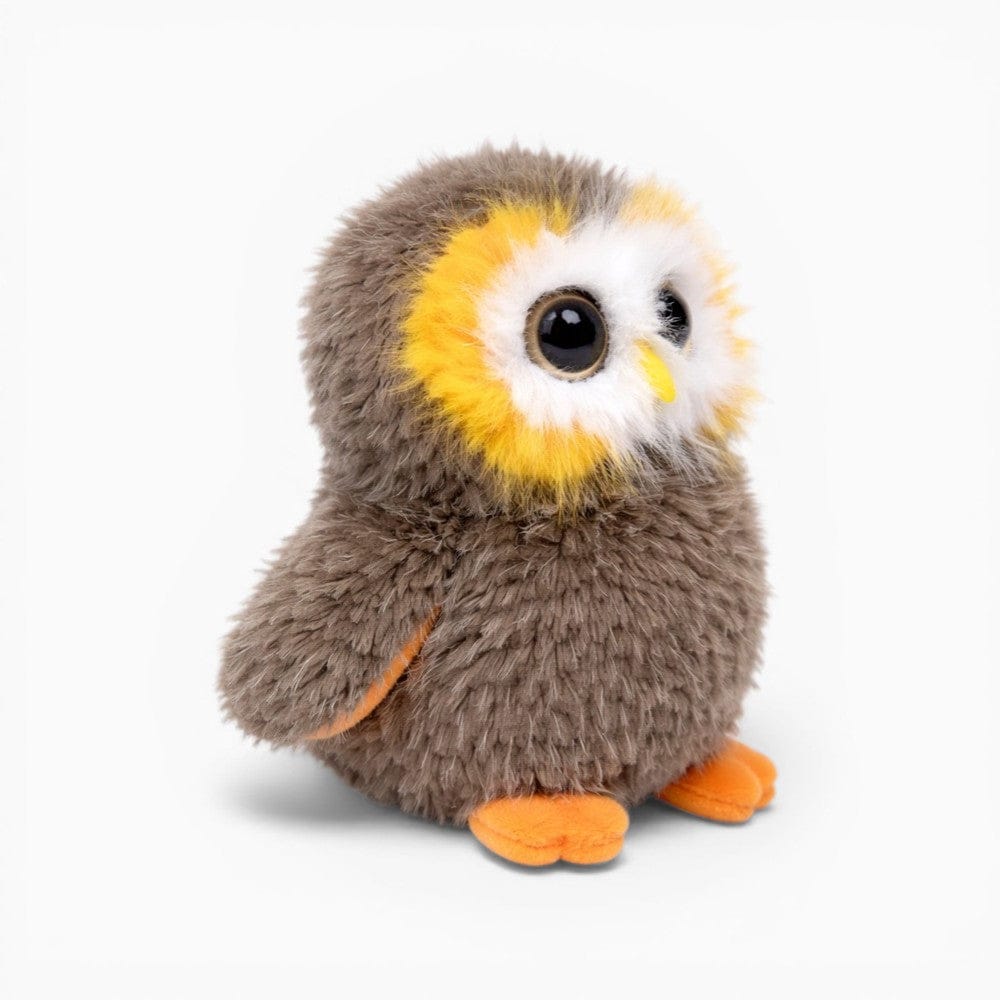 kuscheltierland Braun / 20 cm Flauschiges Eulen Kuscheltier mit großen Augen