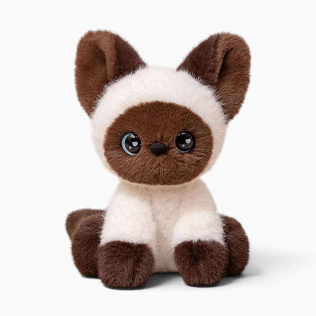 kuscheltierland Braun / 24cm Siamkatzen-Kuscheltier