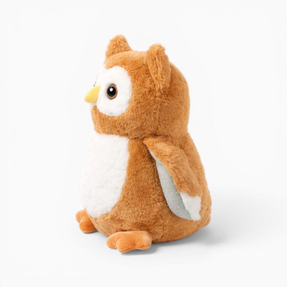 kuscheltierland Braun / 25 cm Braunes Eulen Stofftier Cartoon Design