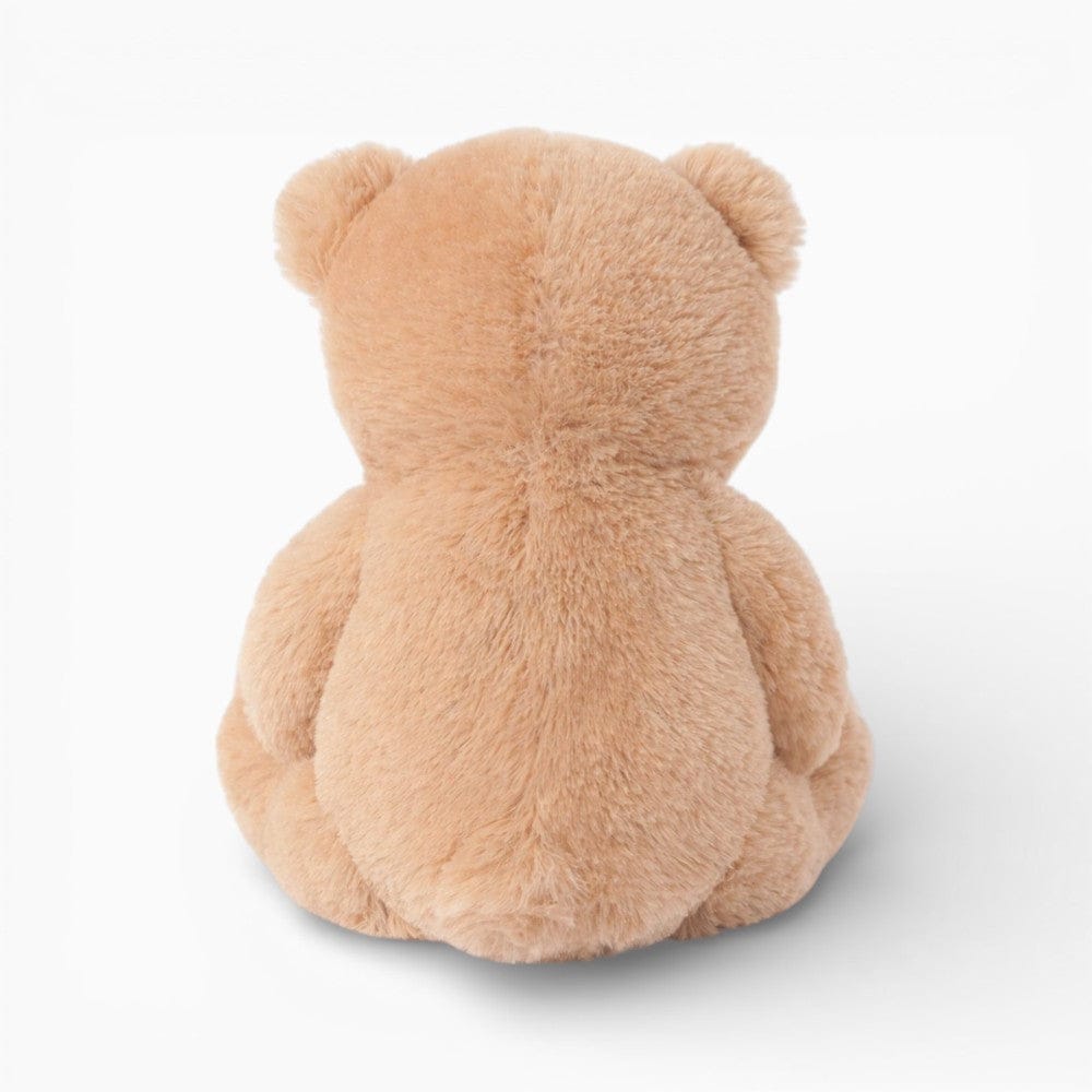 kuscheltierland Braun / 25cm Hellbrauner Teddybär mit rotem „Love“ Herz