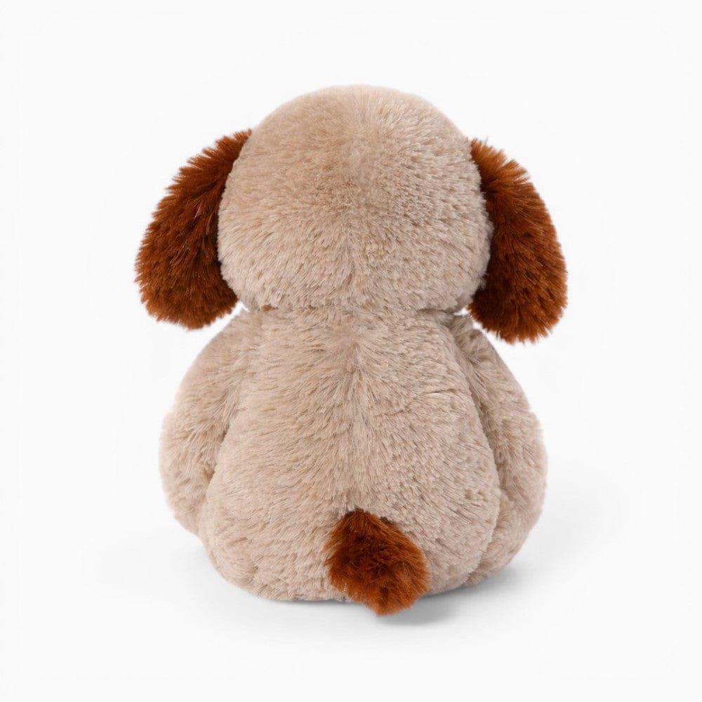 kuscheltierland Braun / 25cm Hund Kuscheltier mit Herz Valentinstag Geschenk
