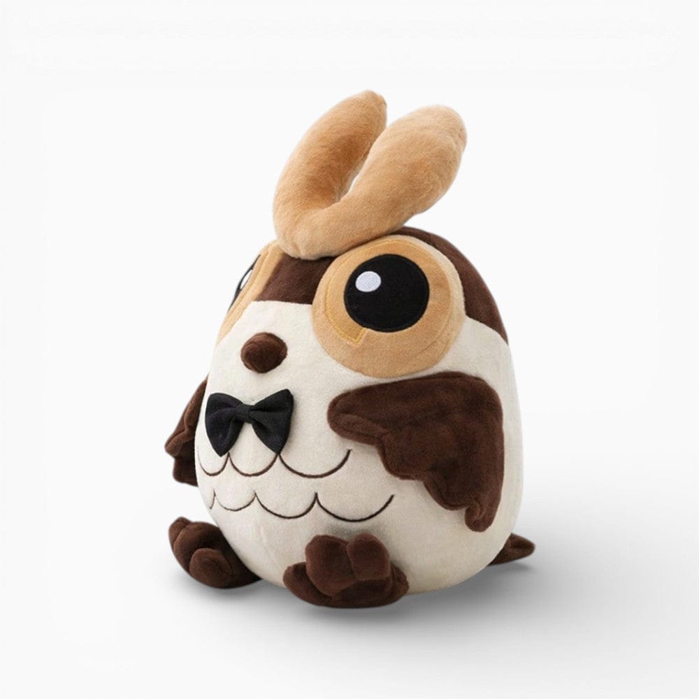 kuscheltierland Braun / 25cm Kawaii Eule Kuscheltier mit Fliege