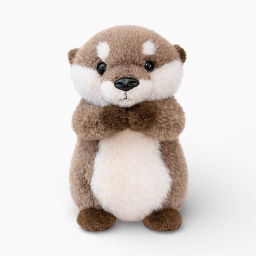 kuscheltierland Braun / 25cm Realistische Otter Kuscheltier Spielzeug Geschenk