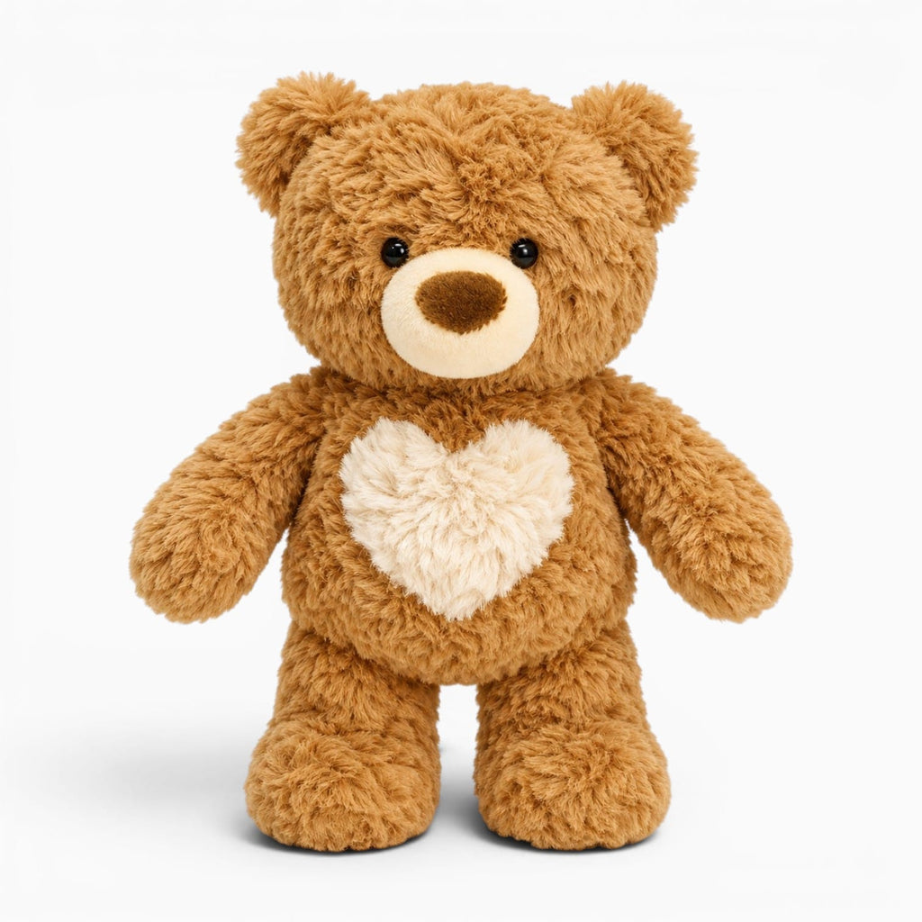 kuscheltierland Braun / 28cm Weicher Brauner Teddybär Mit Herz