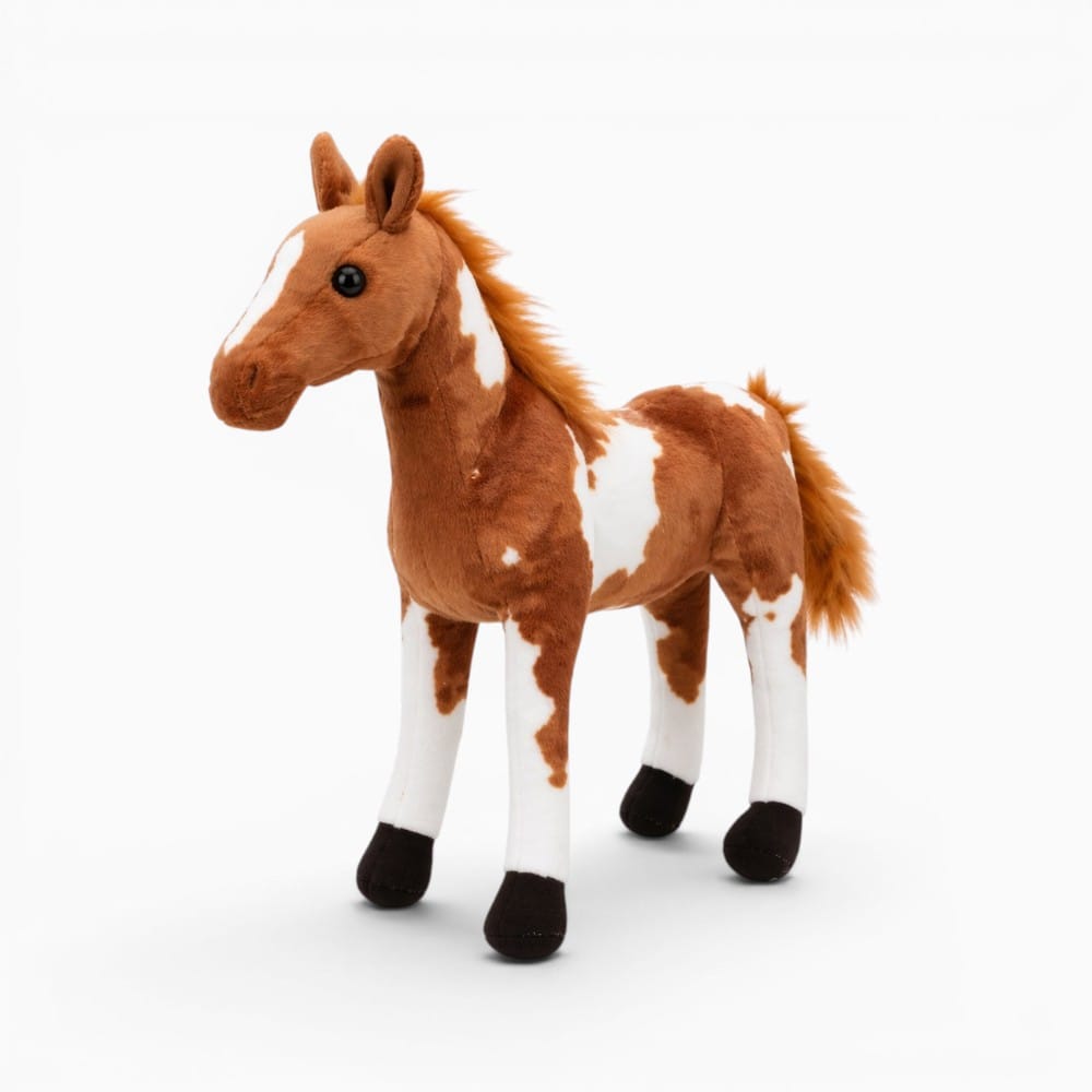 kuscheltierland Braun / 30cm Plush lifelike Horse Toy 4 Styles Stuffed Animal Doll Birthday Gift Horseplay Decor High Quality Toy