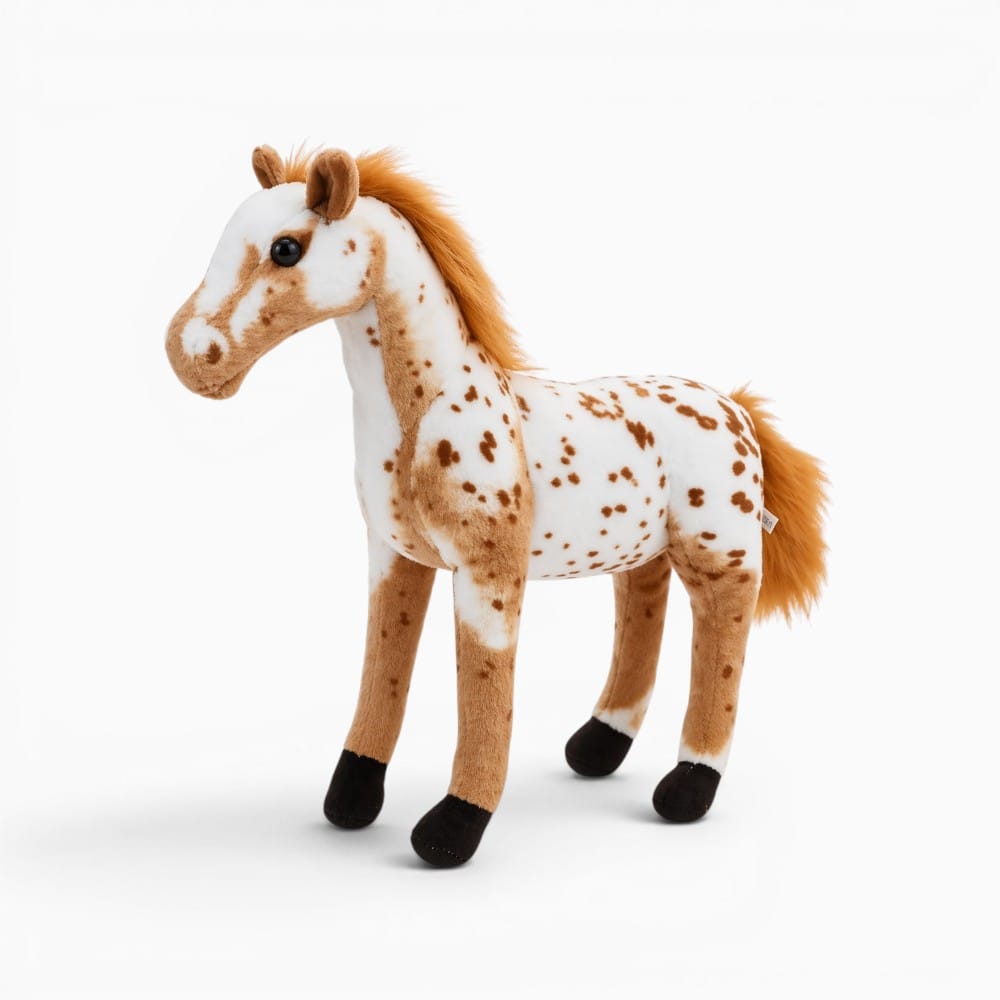 kuscheltierland Braun / 30cm Plush lifelike Horse Toy 4 Styles Stuffed Animal Doll Birthday Gift Horseplay Decor High Quality Toy