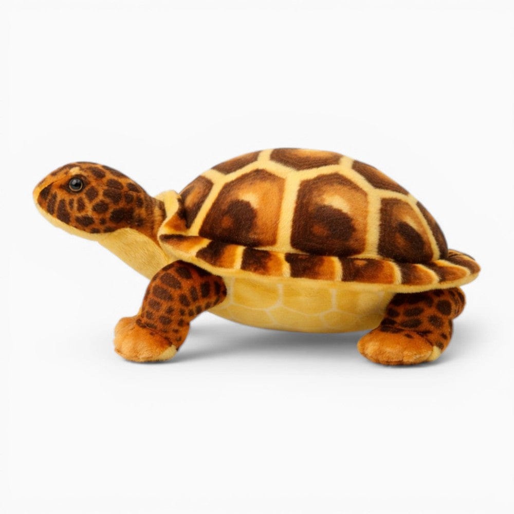 kuscheltierland Braun / 30cm Schildkröte Kuscheltier realistische Meeresschildkröte