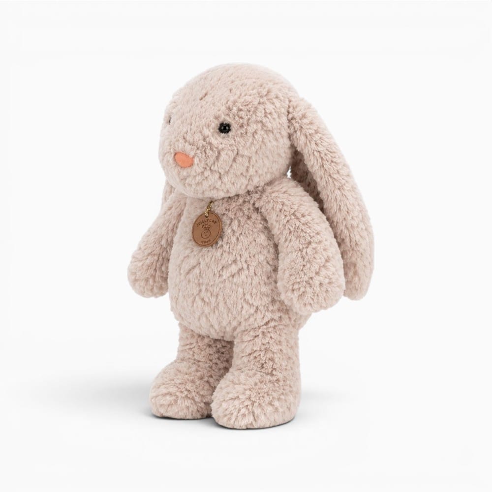 kuscheltierland Braun / 35cm 35CM Bunny Plush Toy Curly Tag Small Bear Puppy Kawaii Soft Full Animal Doll Festival Gift For Children Birthday Gift
