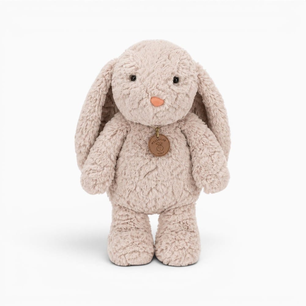 kuscheltierland Braun / 35cm 35CM Bunny Plush Toy Curly Tag Small Bear Puppy Kawaii Soft Full Animal Doll Festival Gift For Children Birthday Gift