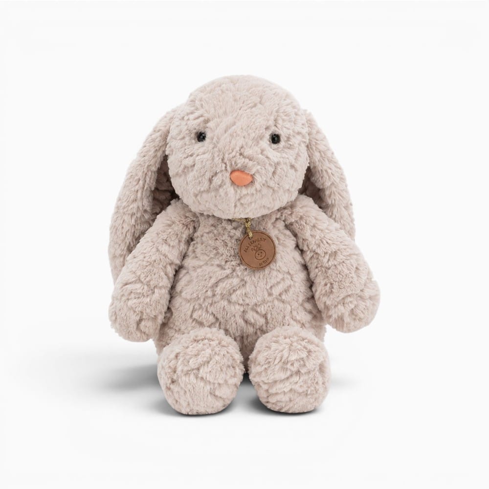 kuscheltierland Braun / 35cm 35CM Bunny Plush Toy Curly Tag Small Bear Puppy Kawaii Soft Full Animal Doll Festival Gift For Children Birthday Gift