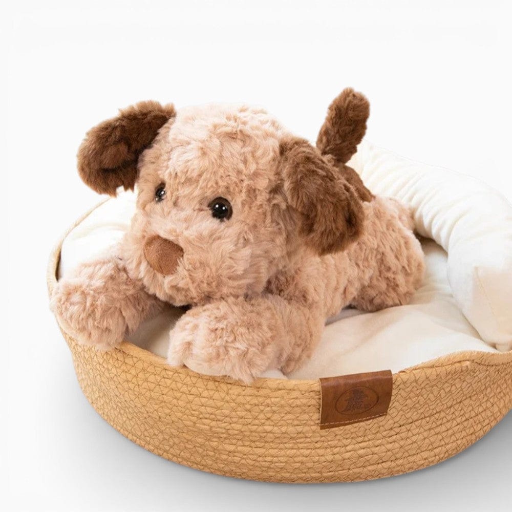 kuscheltierland Braun / 35cm Hund Kuscheltier weiches Plüschtier