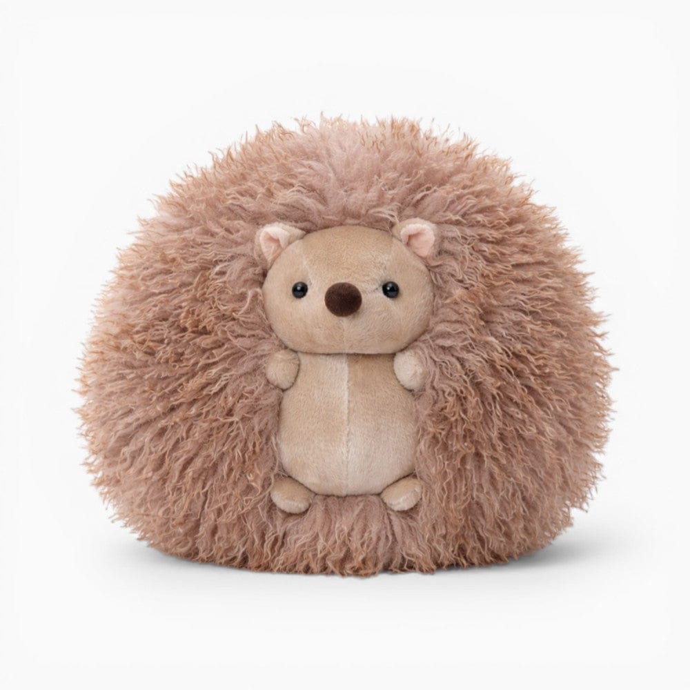 kuscheltierland Braun / 40 cm Flauschiges rundes Igel Kuscheltier