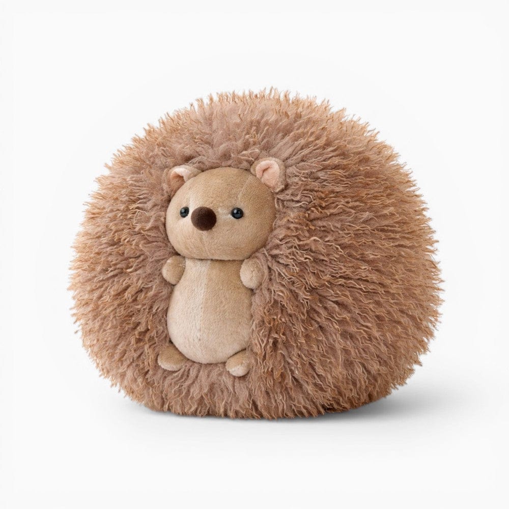 kuscheltierland Braun / 40 cm Flauschiges rundes Igel Kuscheltier